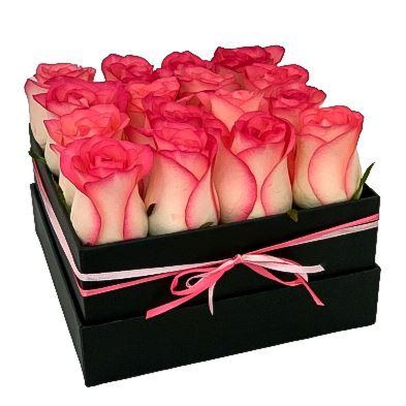 Pink Blush Roses Box