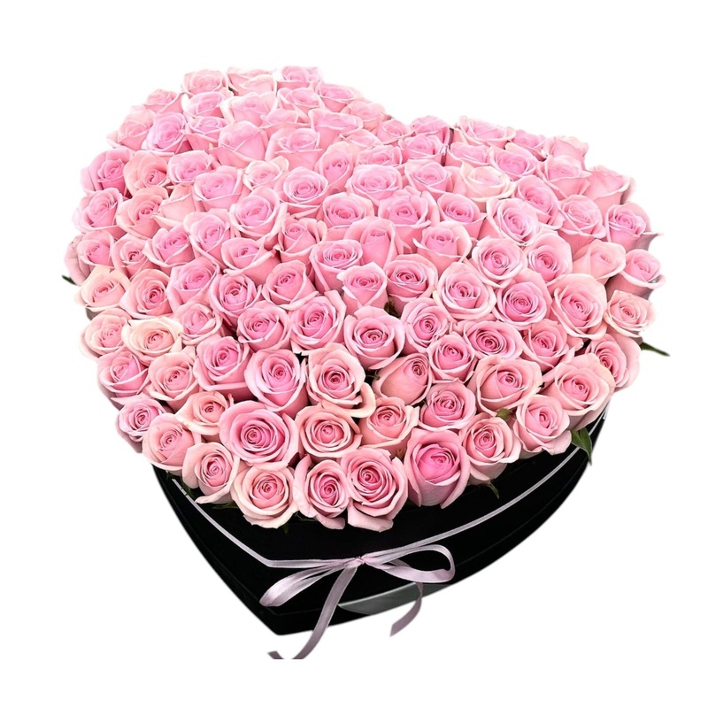 Pink Roses Box