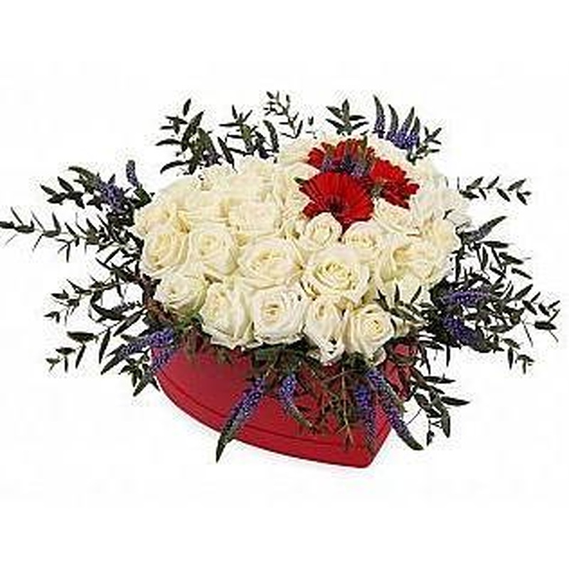 Aurore Heart Flower Box