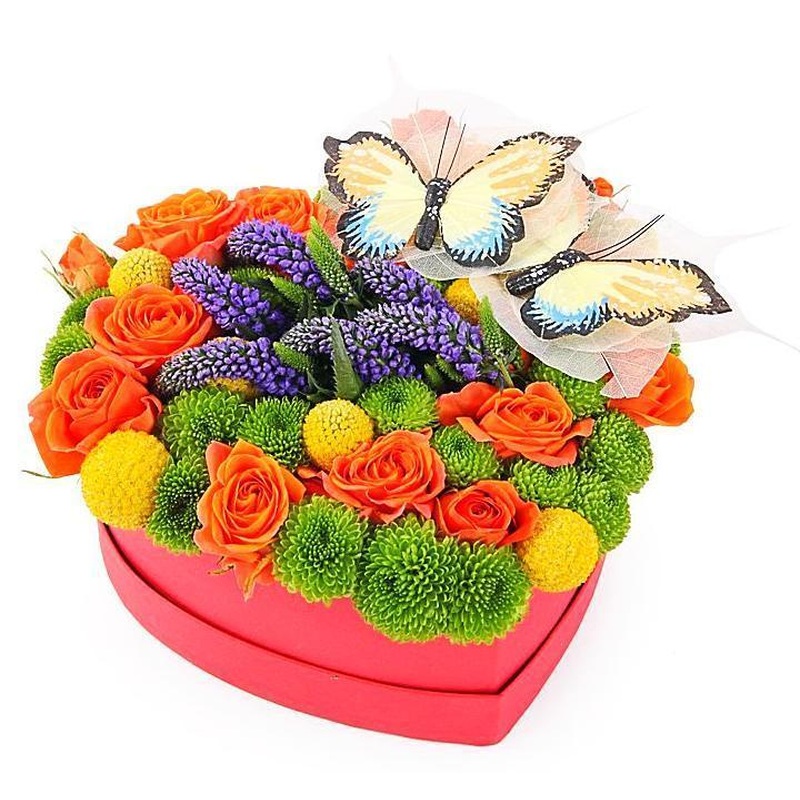 Butterfly Heart Box
