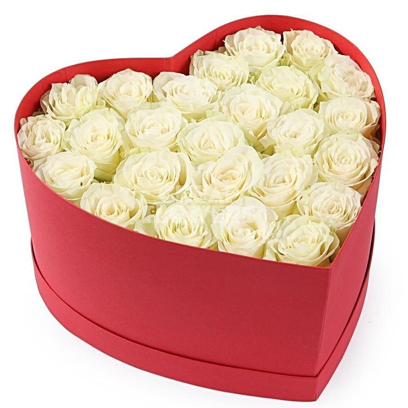 Magical White Roses Box