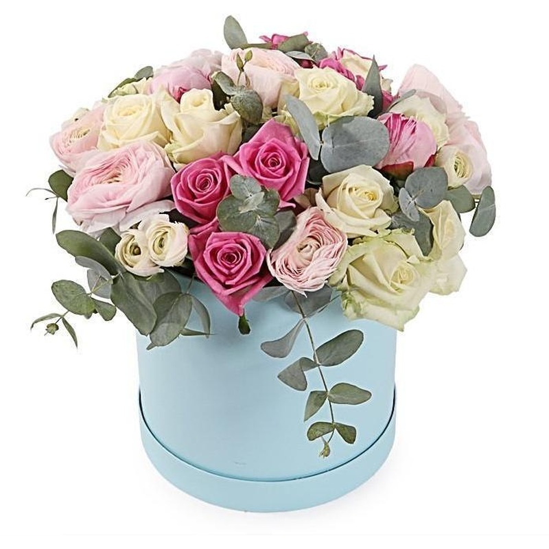 Pink and Pure White Box