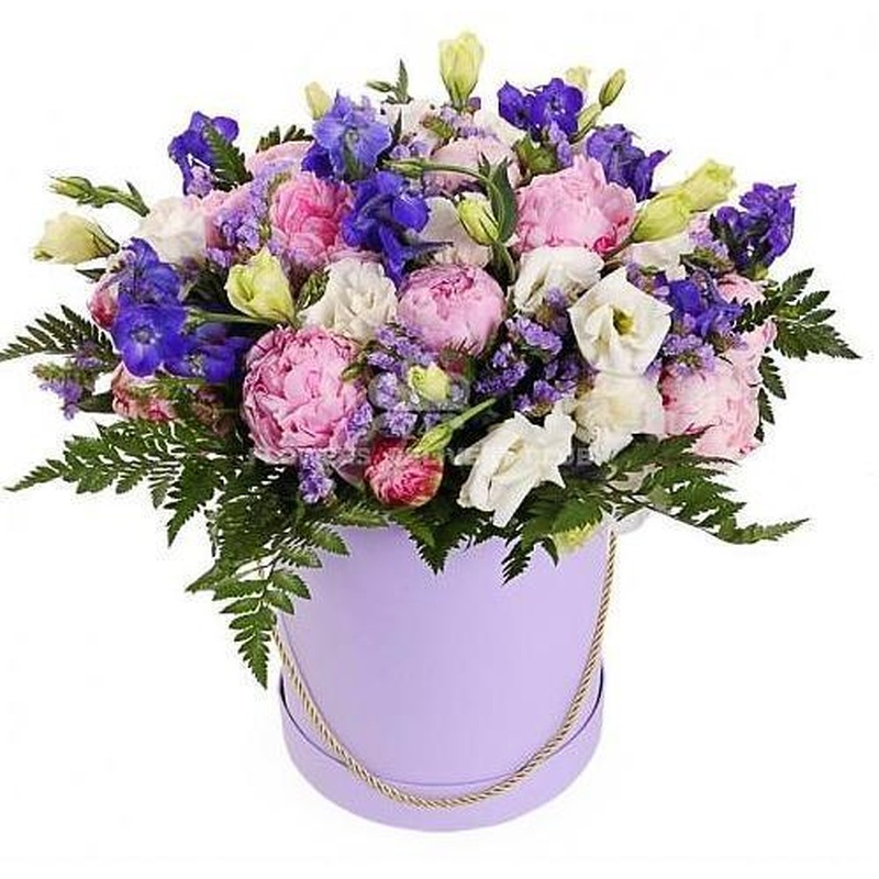 A Bit of Purple Flowers Box