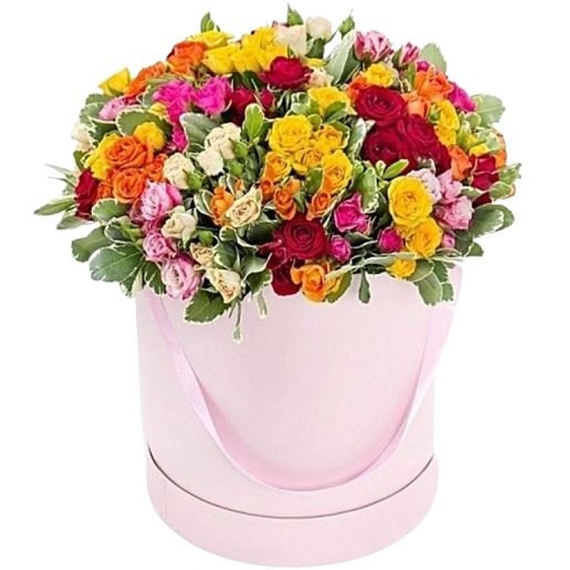 Coloured Rain of Flowers Box