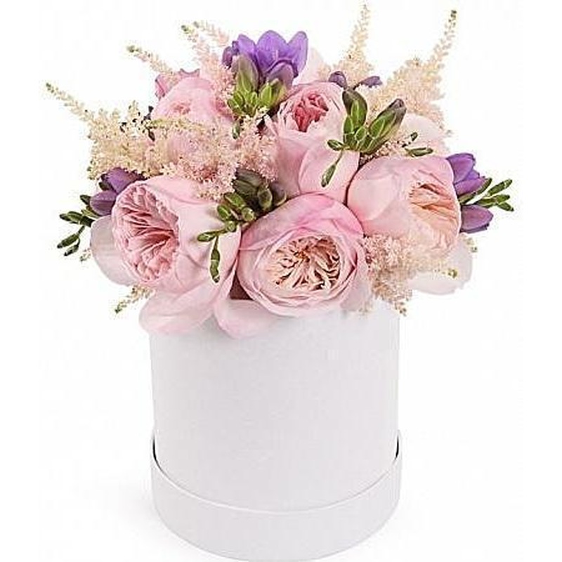 Pale Pink and Purple Box