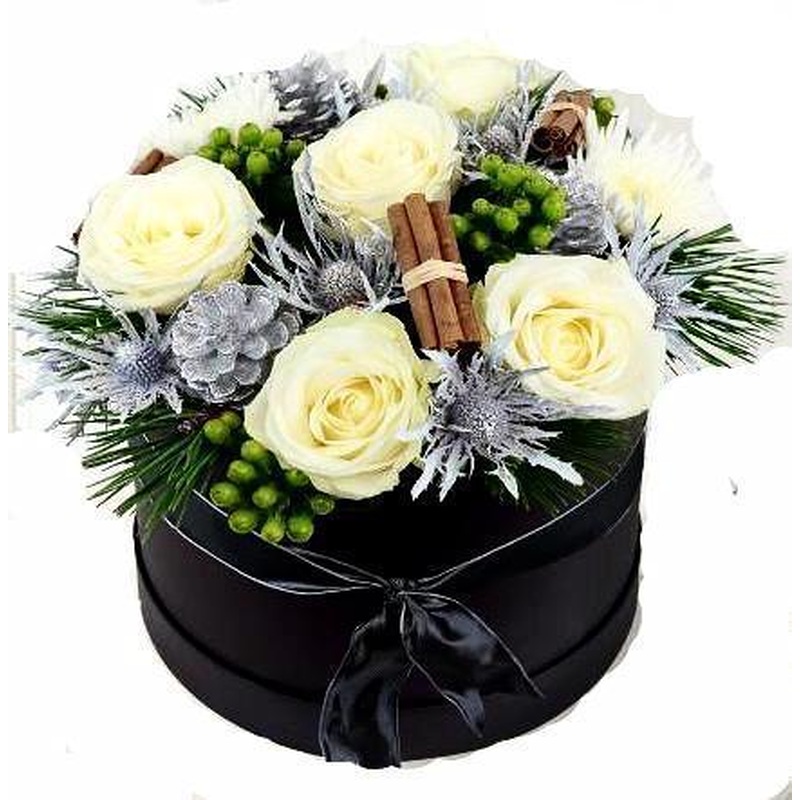 Christmas Wishes Hat Box