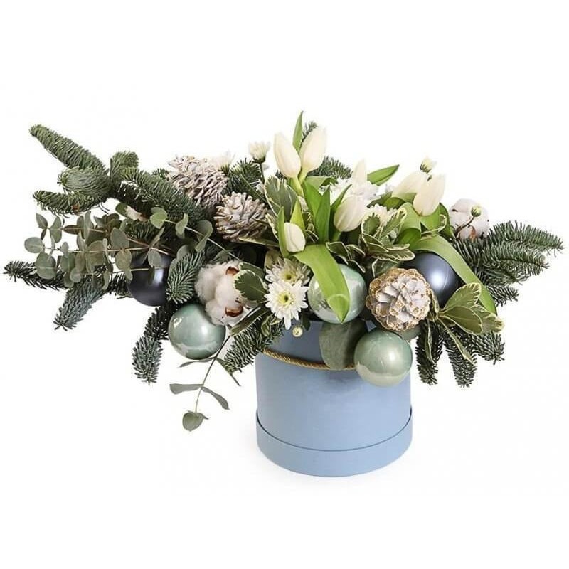 Pure White Season Hat Box