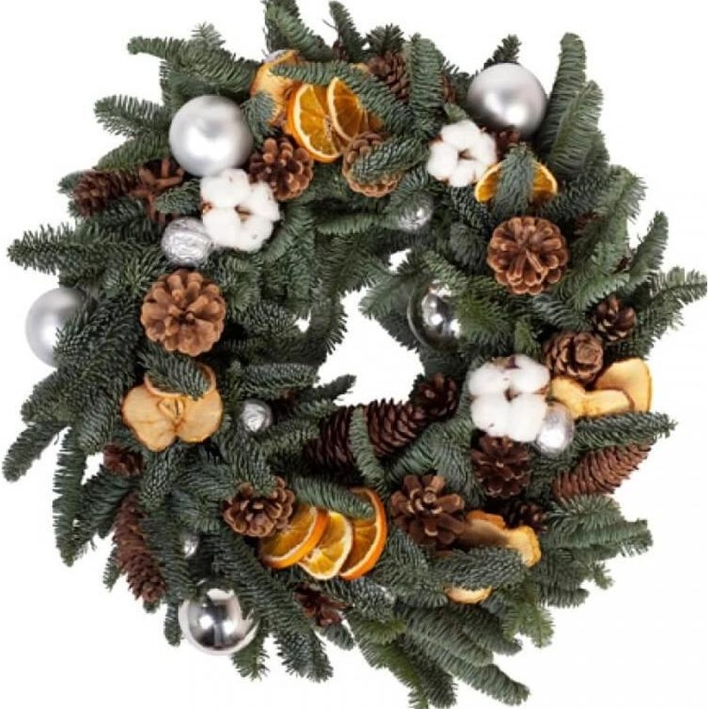 Merry Christmas Door Wreath