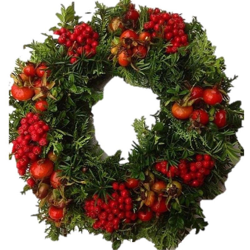Red Berry Festive Wreath