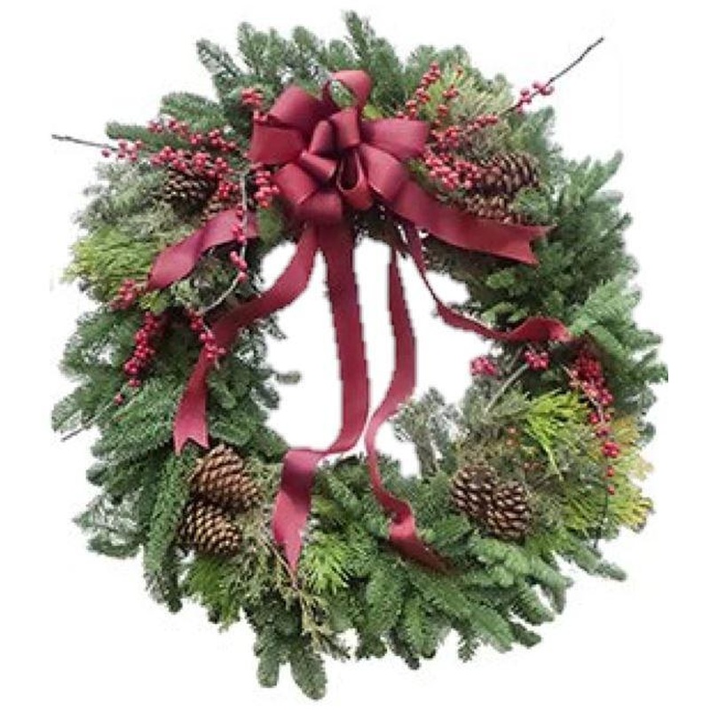 Xmas Festive Door Wreath
