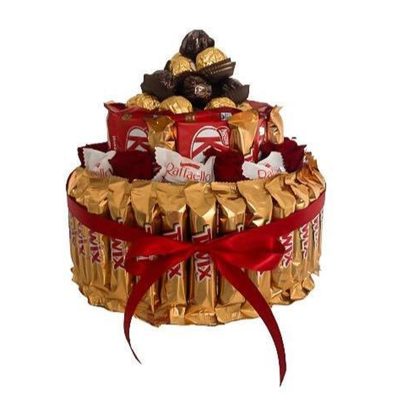 Raffaello & Ferrero Rocher Chocolate Cake