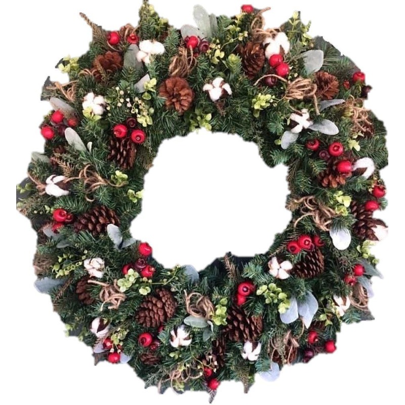 Red Berry Winter Wreath
