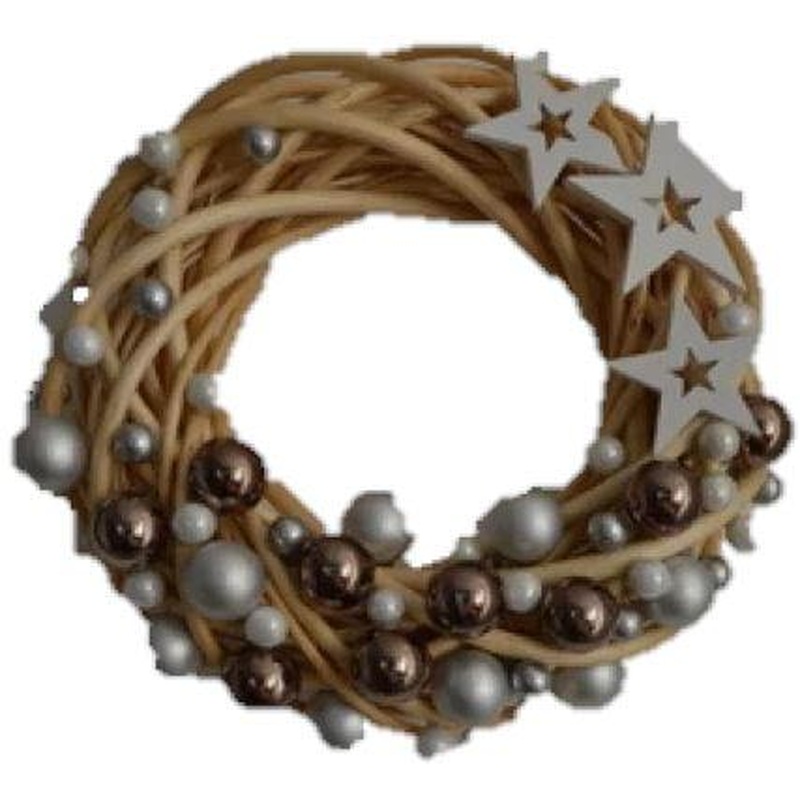 Winter Star Natural Wreath