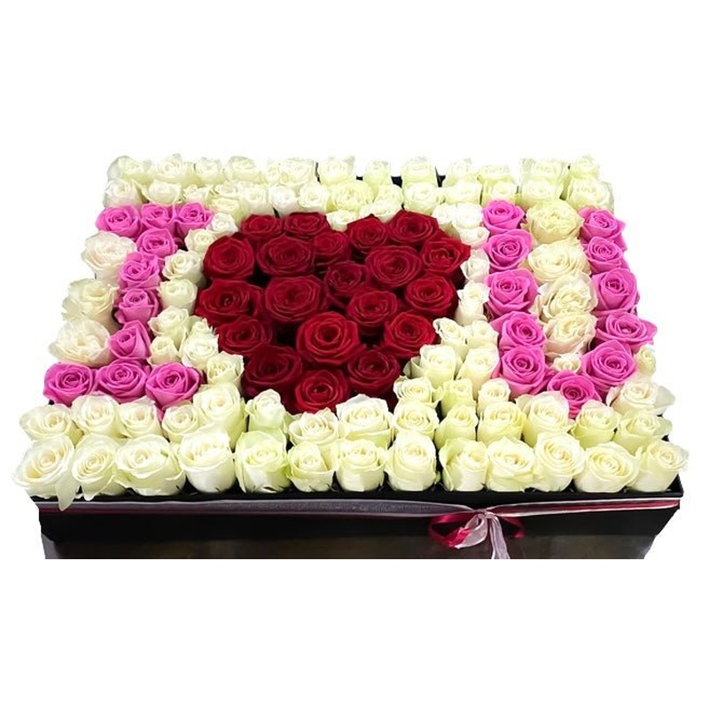 Blooms Words Rectangular Box