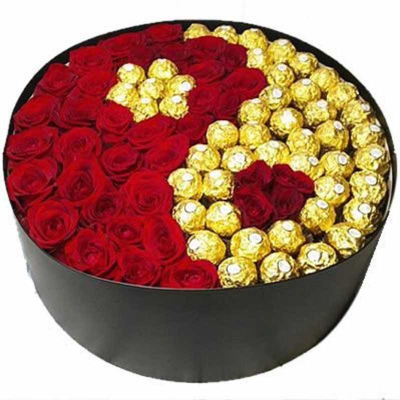 Sweet Love Chocolate Hat Box