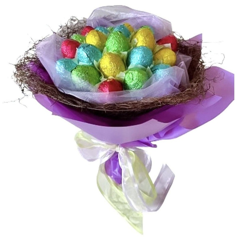 Delicious Easter Chocolate Eggs Bouquet