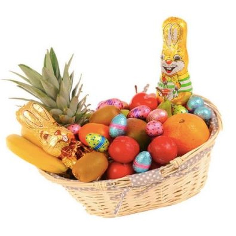 Easter Fruit and Chocolate Basket