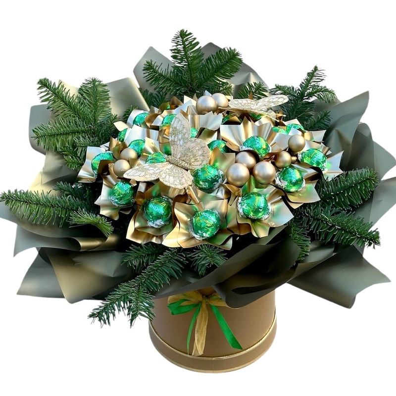 Luxe Chocolate with Butterflies Festive Sweet Box