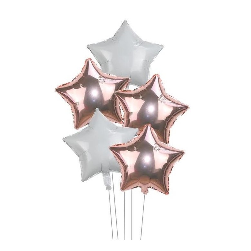 Set Luxe Star Foil Balloon