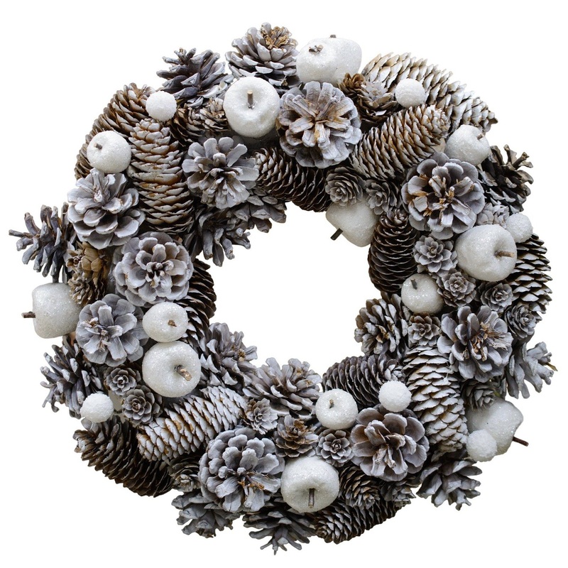 Christmas Snow Wreath
