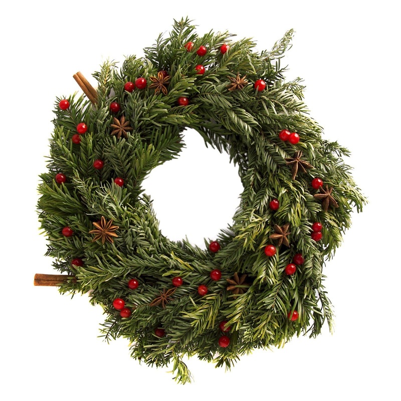 Conifer Christmas Wreath