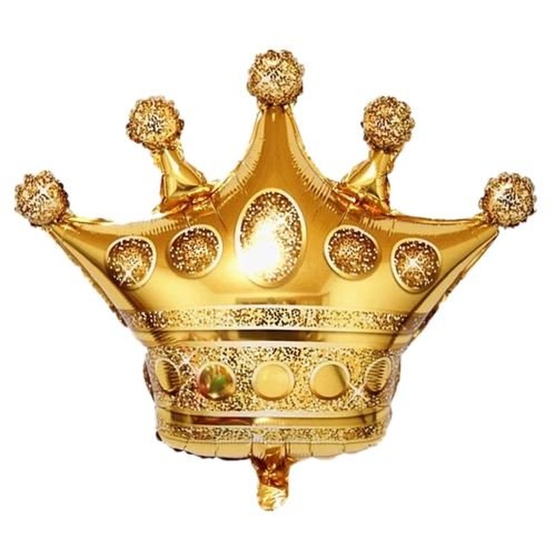 Gold Crown Balloon