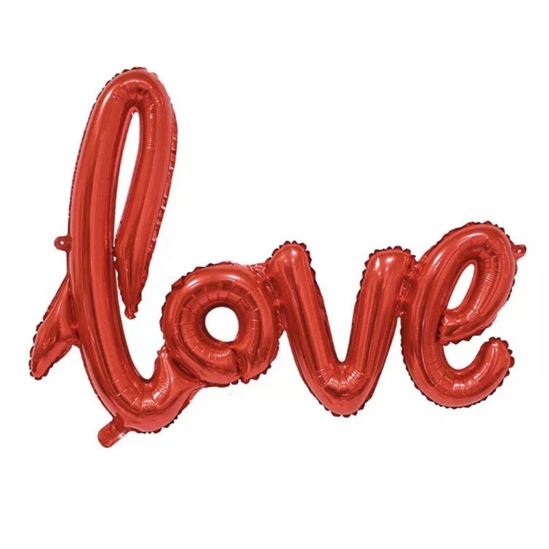 Large Love Foill Balloon