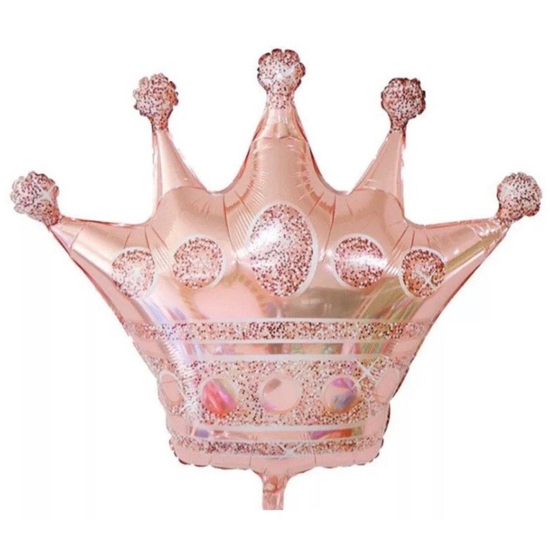 Rose Gold Crown Balloon