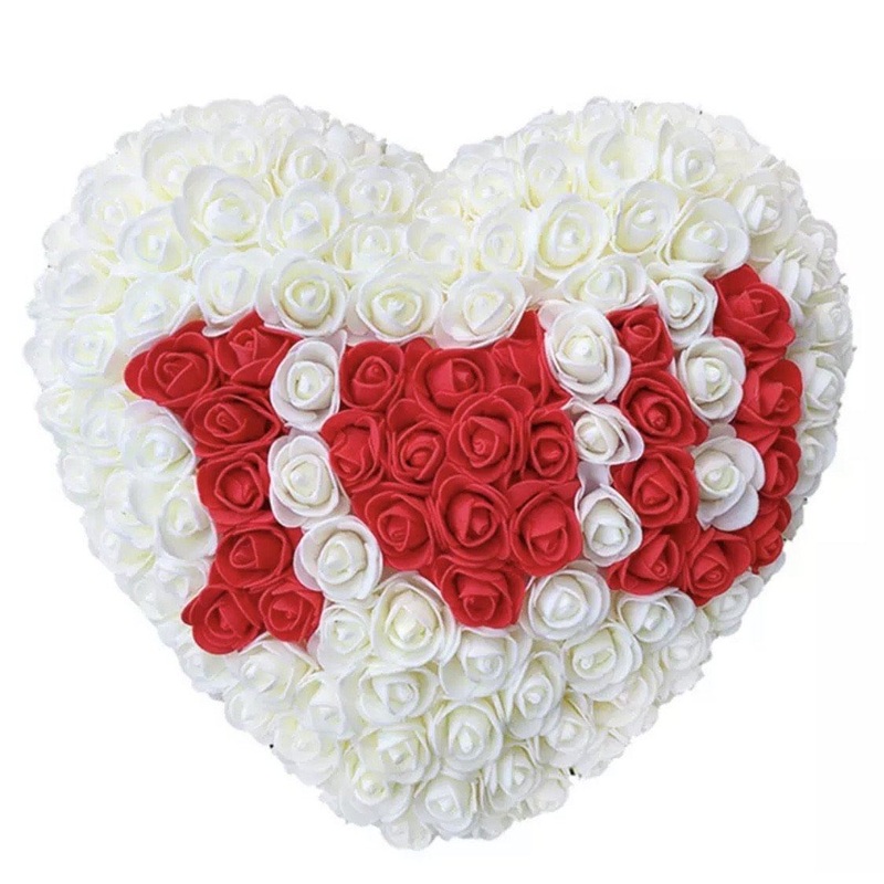 Handmade I love You Heart Shape Rose