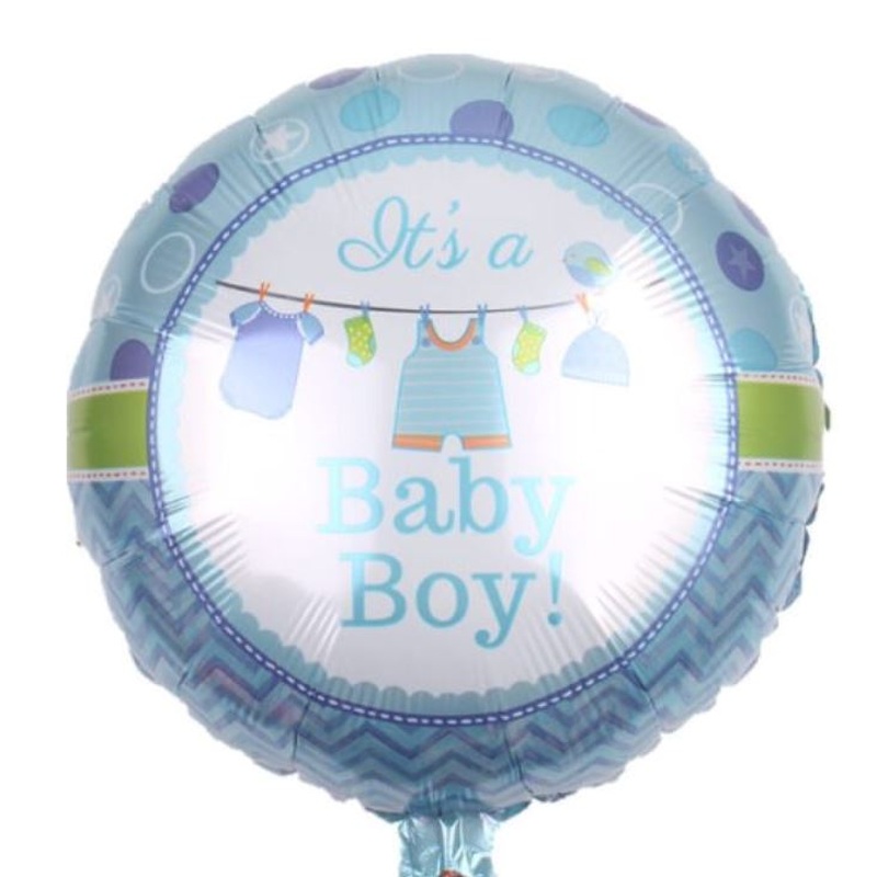 18 inch It's a Baby Boy! Blue Balloon