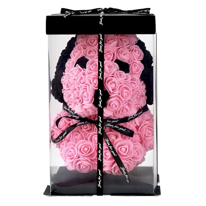 Pink Rose Dog Artificial Flower