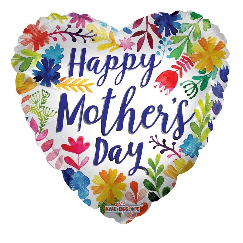 18inch Colorful Balloon Happy Mother's Day