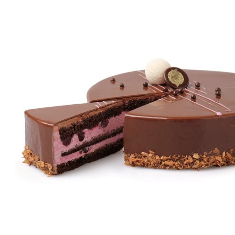 Chocolate Cake with Black Currants