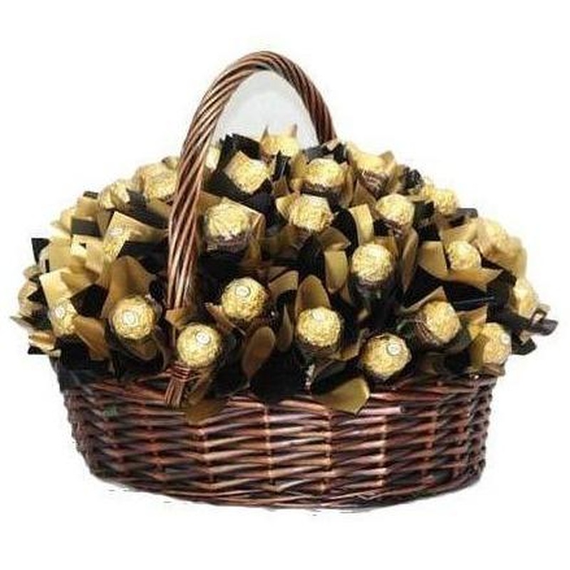 Chocolate in a Basket