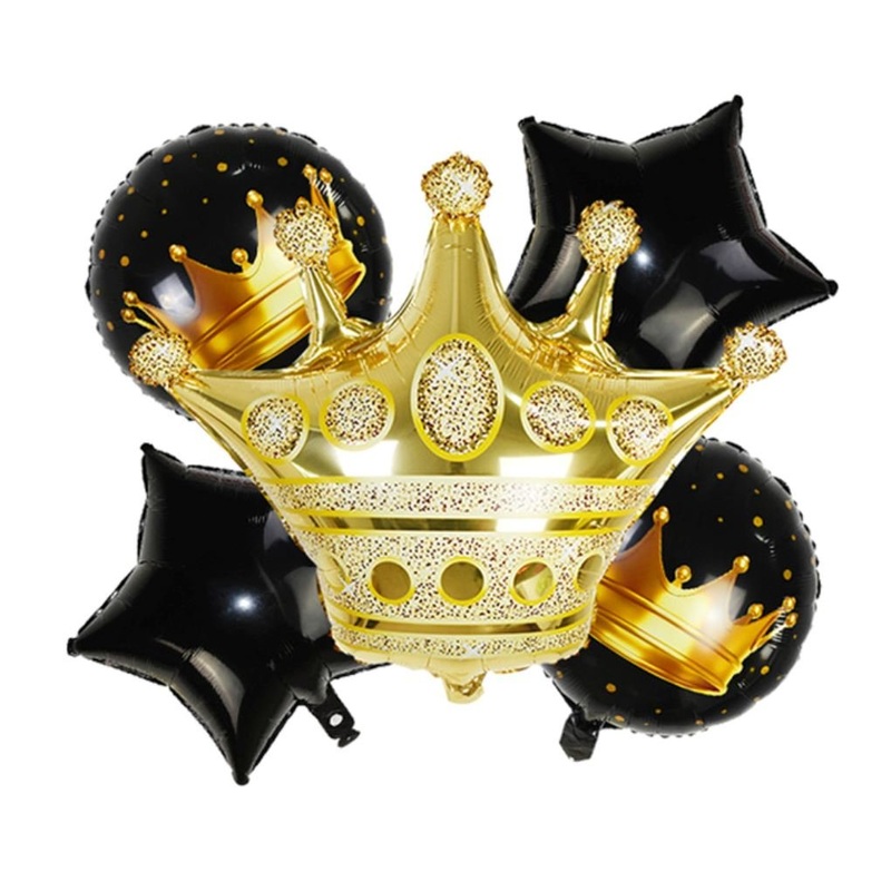 Wonderful Black Gift Balloon Set