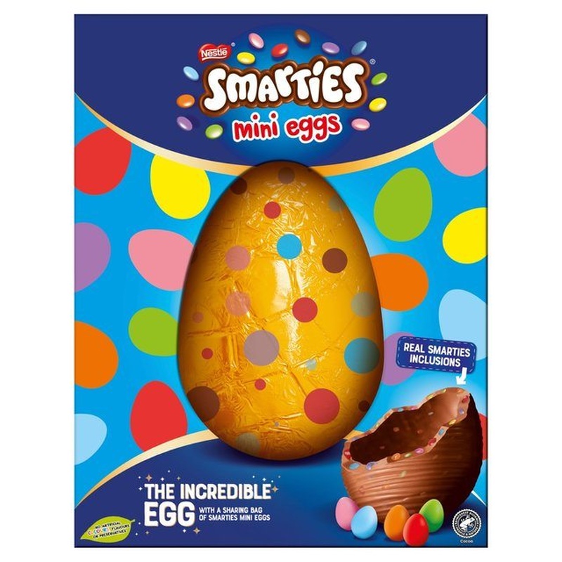 Smarties Milk Chocolate Incredible Easter Egg