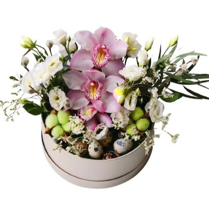 Easter Cymbidium Flower Box