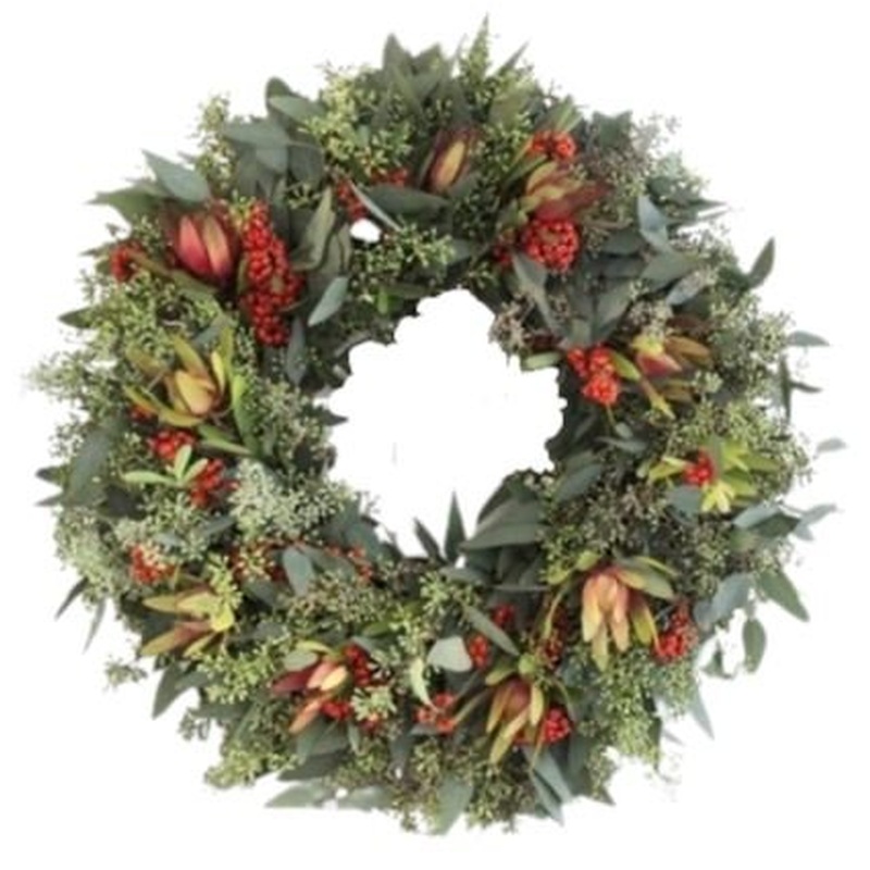 Populus with Berry Autumn Wreath