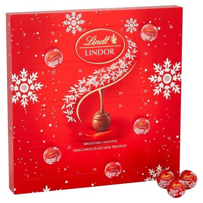 Lindt Lindor Milk Chocolate Mini Advent Calendar