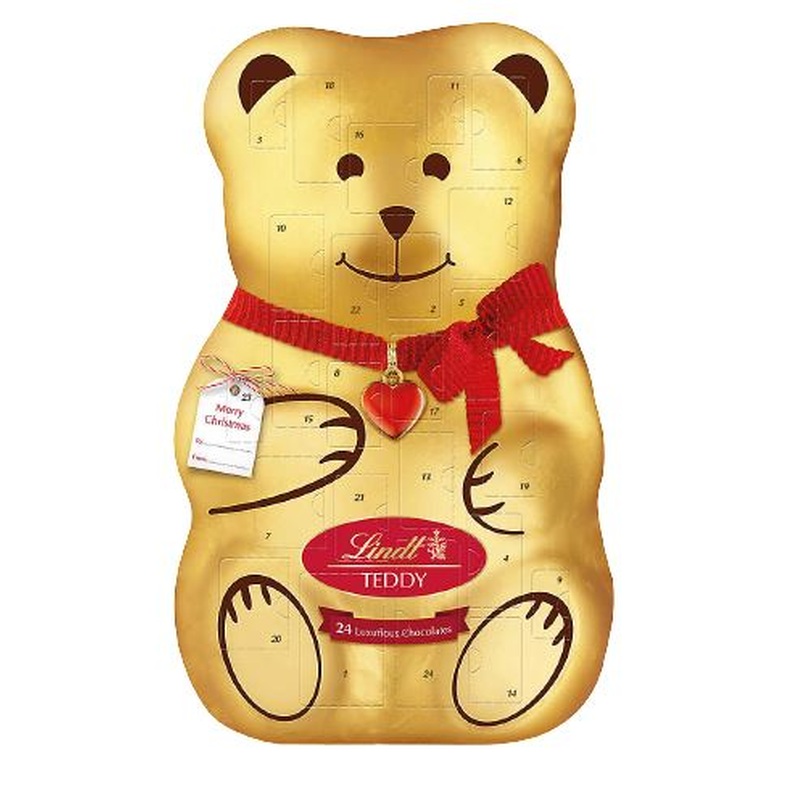 Lindt Teddy Shaped Chocolate Advent Calendar