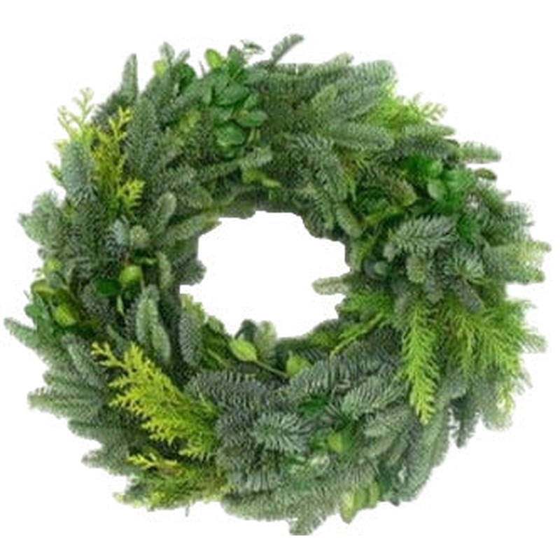 Fresh Mix Conifer and Spruce Wreath