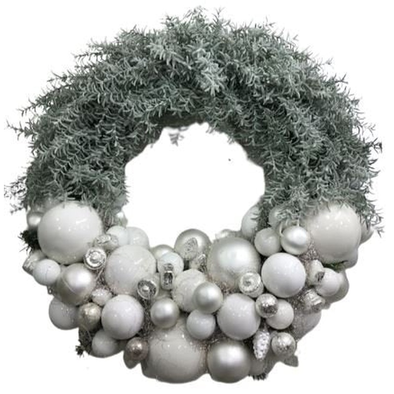 Juniperus Snow Christmas Wreath