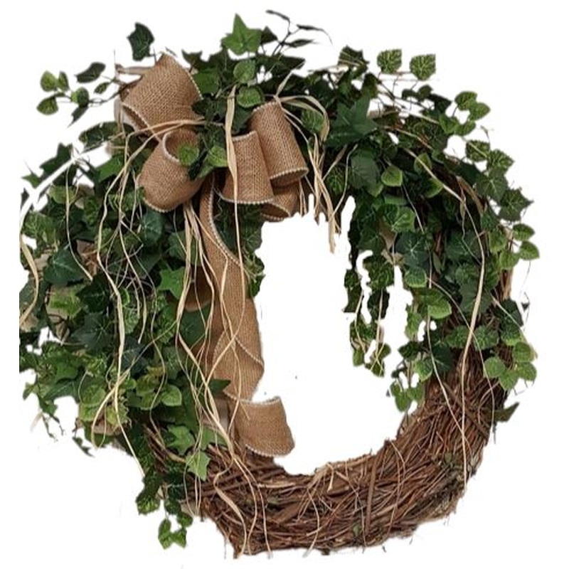 Natural Vine Holiday Wreath