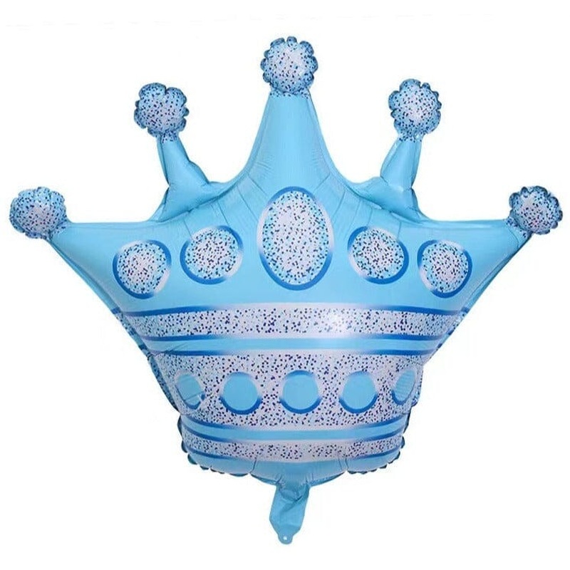 Blue Crown Balloon