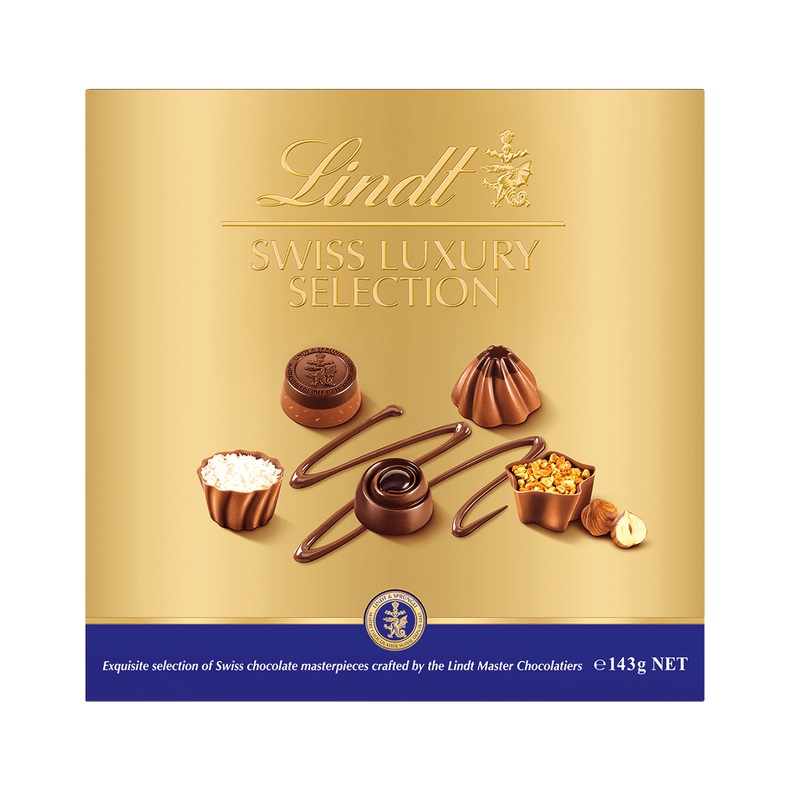 Lindt Swiss Luxury Selection Box 143g