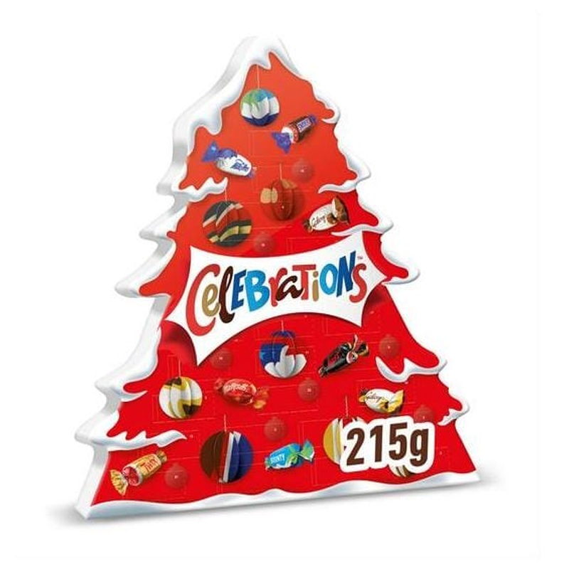 Celebrations Chocolate Christmas Tree Advent Calendar