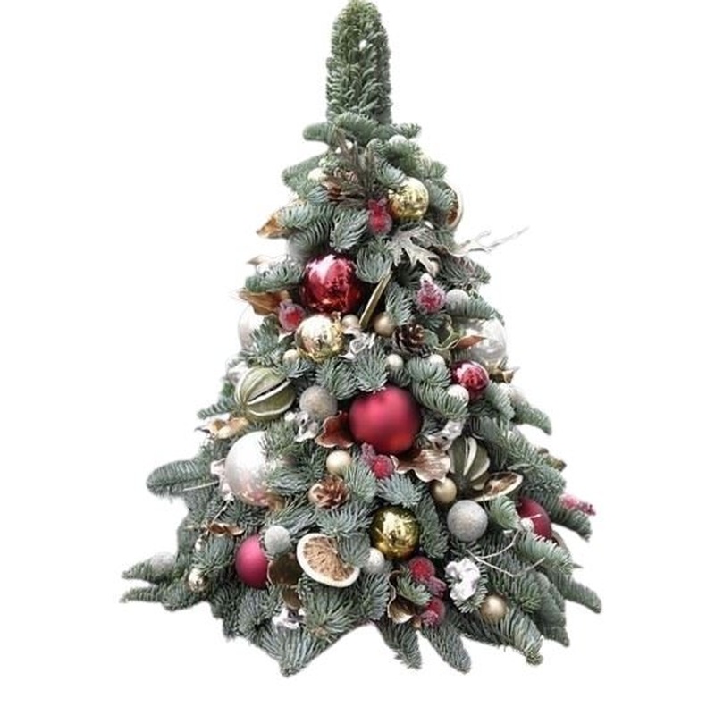Winter Wonderland Tree Arrangement: Frosted Fir Fantasy