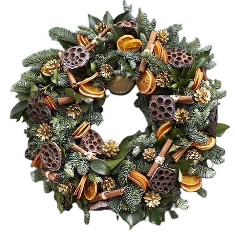 Woodland Spice & Citrus Wreath