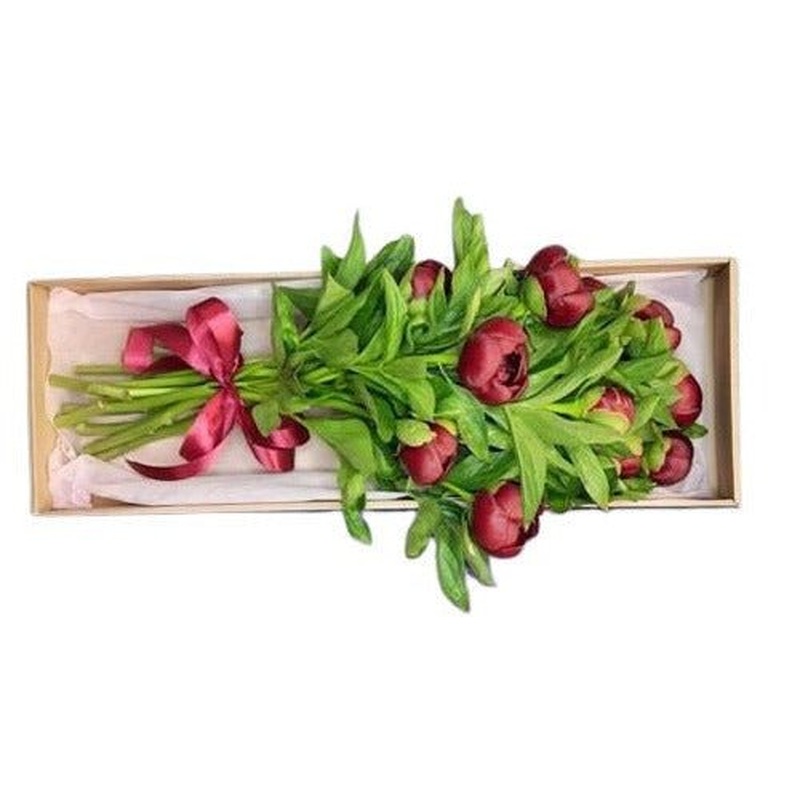 Peonies in Luxury Gift Box