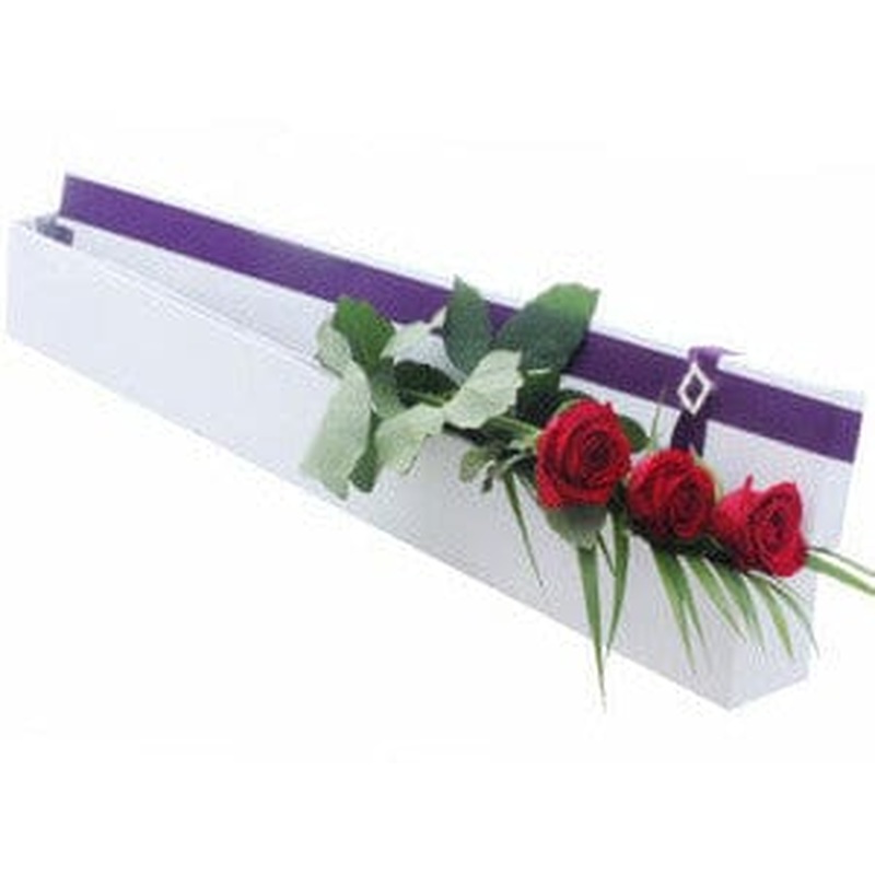 Three Rose in Luxury Box